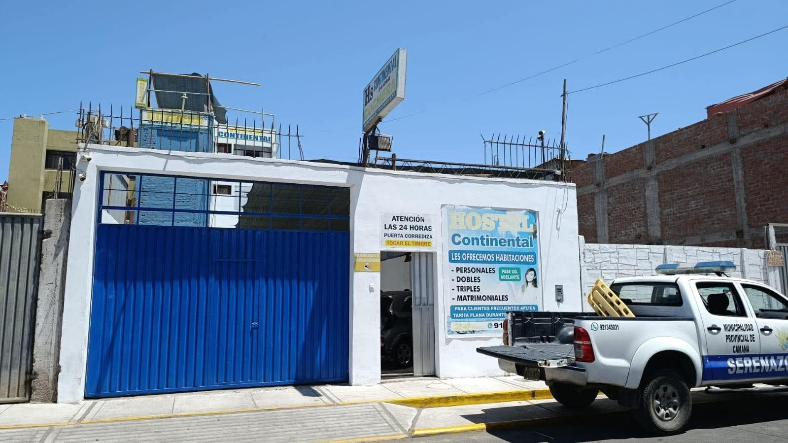 Hallan el cuerpo de adulto mayor en la habitación de hotel en Camaná (Foto: Darío Román)