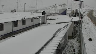 Junín: Marcapomacocha queda bajo la nieve y Senamhi alerta lluvias intensas en la sierra