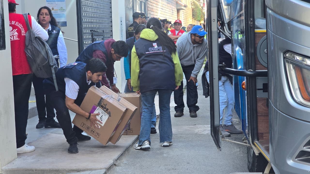 El 5% de actas observadas en la ODPE de José Luis Bustamante y Rivero en Arequipa (Foto: Yunsu Pariapaza/@photo.gec)