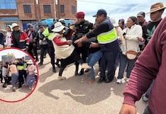 Puno: Dos sujetos acusados de participar en un asalto fueron salvados de inminente linchamiento