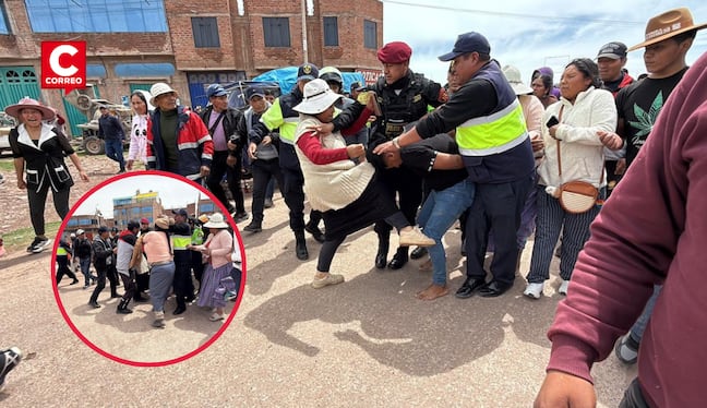 Puno: Dos sujetos acusados de participar en un asalto fueron salvados de inminente linchamiento
