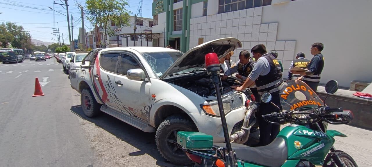 La Policía realiza las diligencias correspondientes (Foto: Pedro Torres)