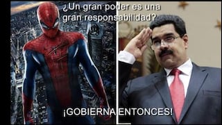 Con 'memes' se burlan de Nicolás Maduro por crítica a 'Spider Man' (FOTOS) 