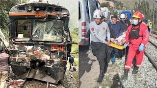 Solo queda un paciente hospitalizado tras choque de trenes en Machu Picchu
