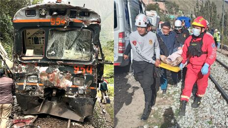 Solo queda un paciente hospitalizado tras choque de trenes en Machu Picchu