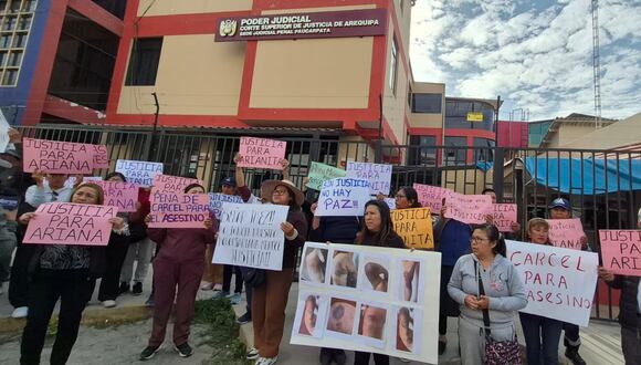 Familiares exigen justicia para Arianita y cárcel para conductor ebrio. Foto: GEC.
