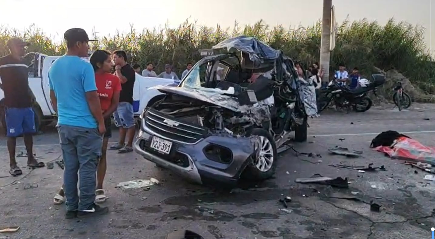 Tragedia en Pisco: violento choque entre camionetas deja cuatro muertos, entre ellos un niño