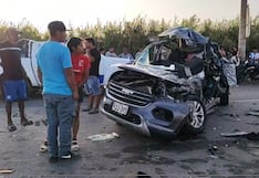 Tragedia en Pisco: violento choque entre camionetas deja cuatro muertos, entre ellos un niño