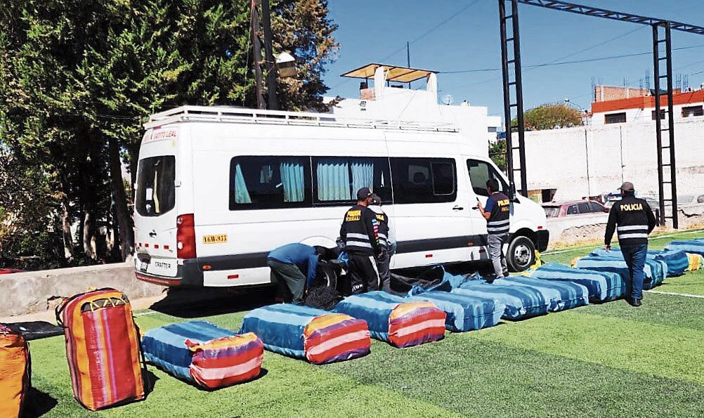 Diligencias en la Policía Fiscal. (Foto: GEC)