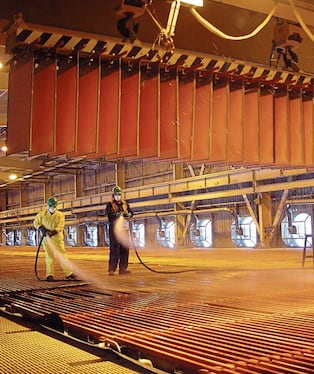 Producción de cobre se recuperó en diciembre. Foto: Diario Correo.