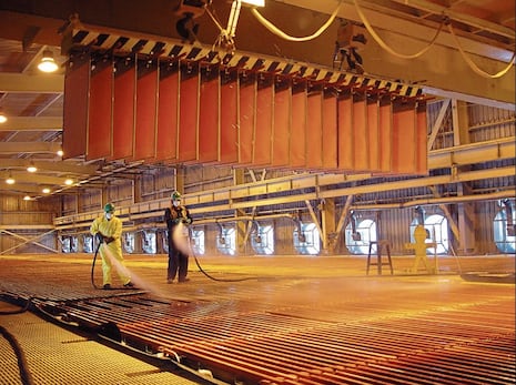 Producción de cobre se recuperó en diciembre