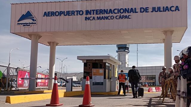 Pasajero fue intervenido con más de 68 mil soles en aeropuerto de Juliaca  
