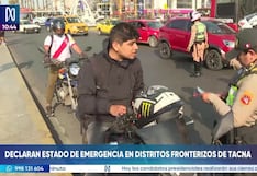 Tacna: Gobierno decreta estado de emergencia en distritos fronterizos por 60 días