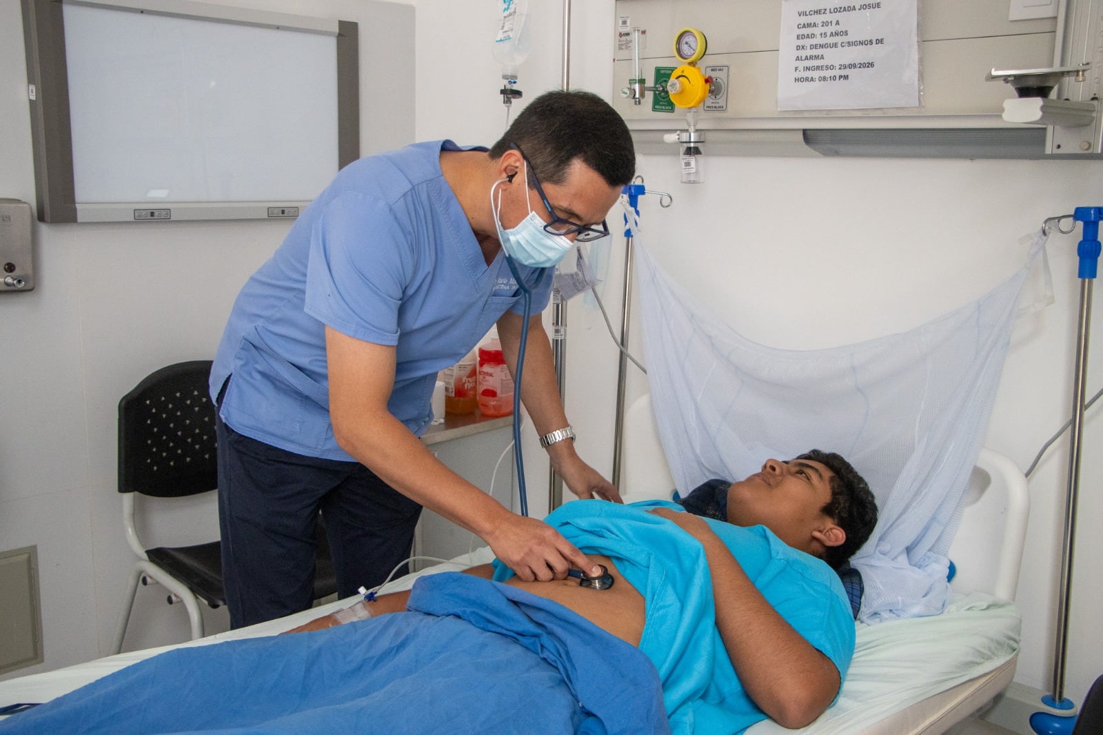 Diresa instaló Uviclin para atender a enfermos por dengue.