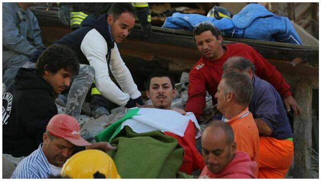 Terremoto en Italia: ¿Hombre rescatado es peruano?