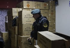 Decomisan toneladas de pirotécnicos en operativo conjunto en Villa María del Triunfo