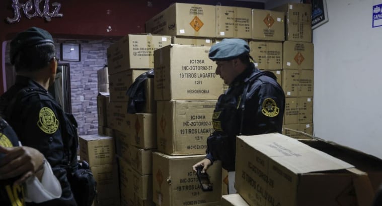 Intervención se realizó como parte del plan “Navidad Segura” y permitió detectar un centro de acopio que operaba sin autorización