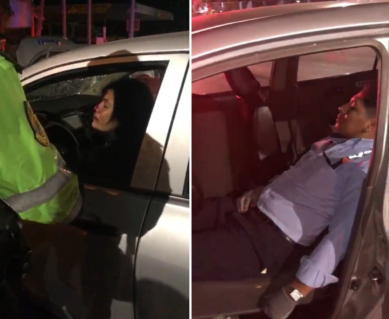 Joselín Villalva dijo a policías que era conductora de vehículo Z3D-003; Wilbert Salinas estaba en el radiotaxi Pavill