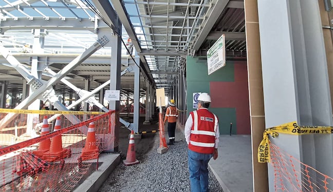 El avance de obra en el Iren Sur, en Arequipa, no tiene retrasos. Foto: ANIN.