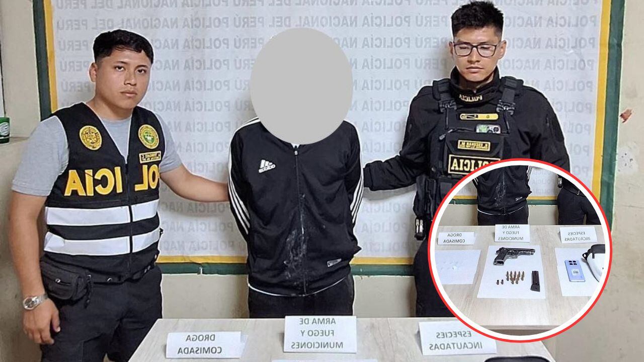 La intervención estuvo a cargo del personal policial de la comisaría de Guadalupito.