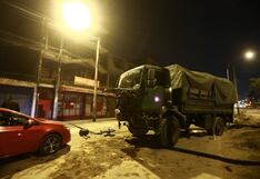 Comas: Accidente de vehículo militar deja cuatro soldados heridos