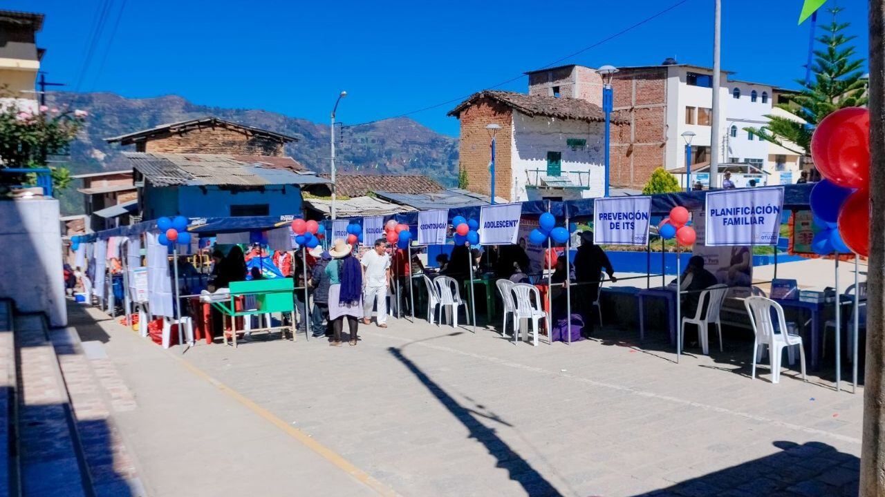 Campaña en el marco de la Semana Nacional de la Prevención, se celebró en la Plaza de Armas de Usquil.