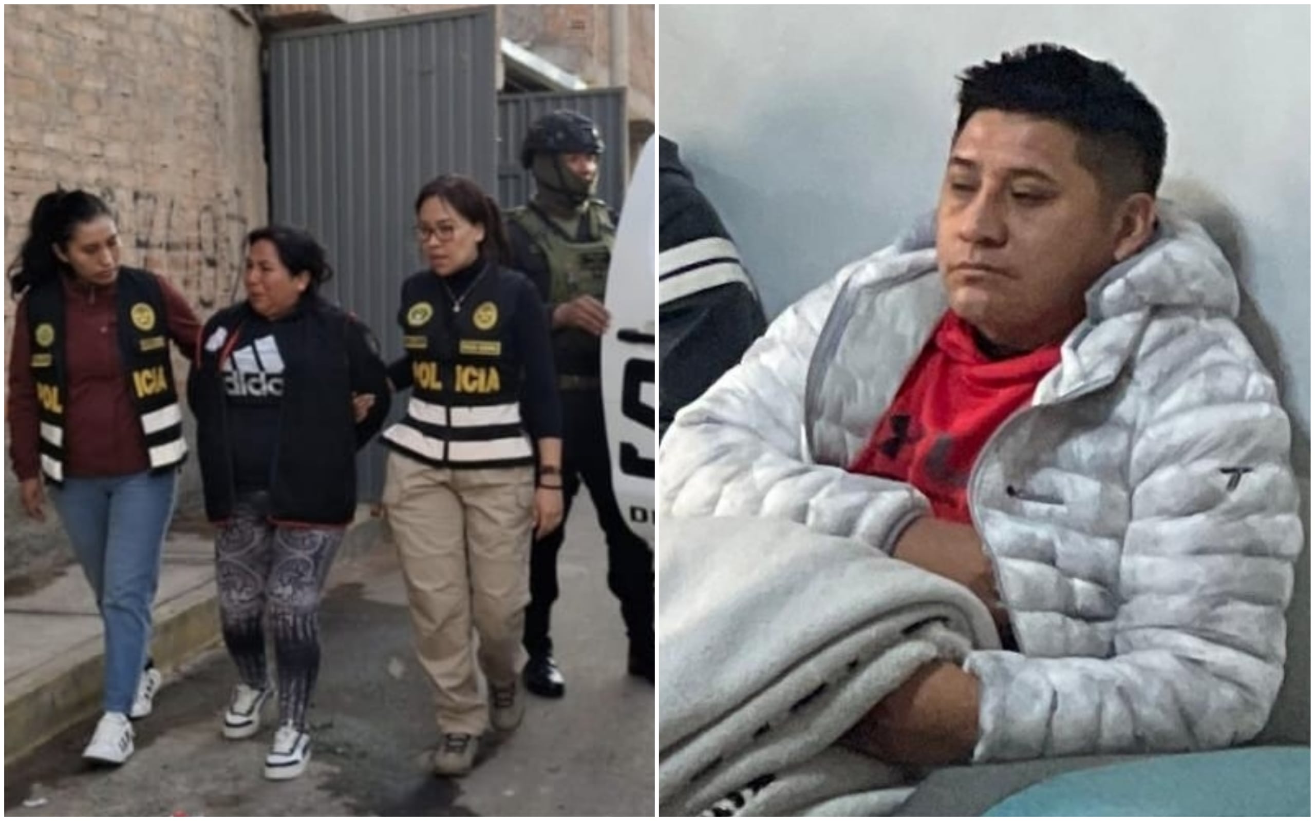 Pareja acusada de extorsión cae con 19 mil 500 soles y una pistola en Arequipa