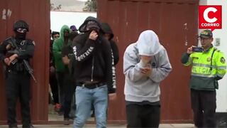 Intervienen a 84 personas durante operativo policial en búnker de Lurín
