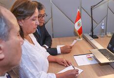 Dina Boluarte despacha de manera virtual desde Roma con titular del MEF
