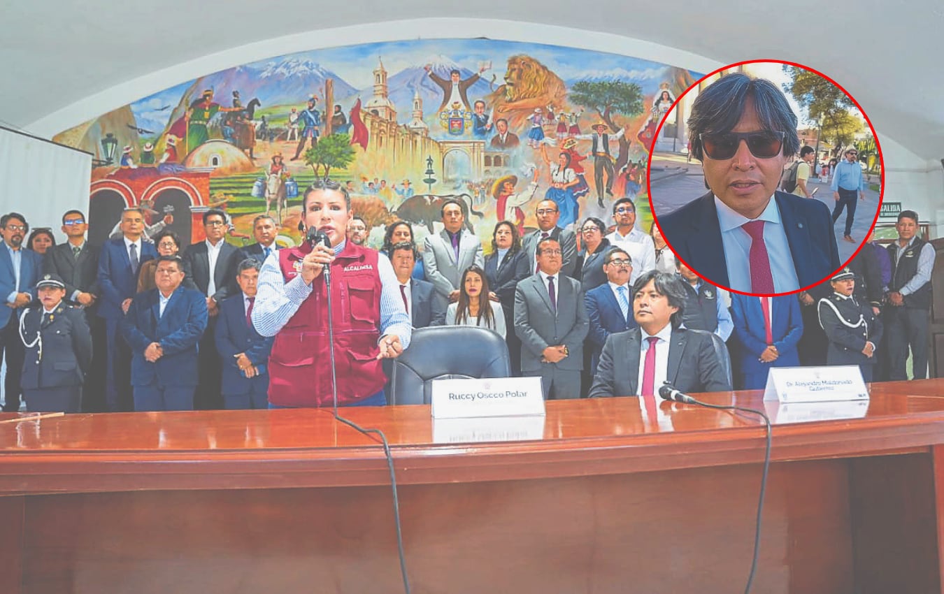 Nuevo gerente municipal de Arequipa bajo cuestionamientos. Foto: GEC.