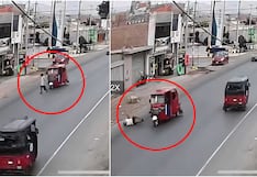 Chincha: mototaxista escapa tras arrollar a octogenario en la panamericana sur