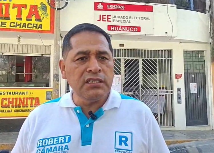 Candidato de Renovación Popular denuncia presuntas irregularidades en proceso de exclusión ante el JEE Huánuco