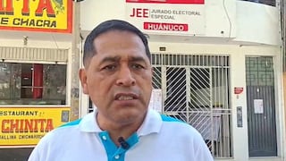 Candidato de Renovación Popular denuncia presuntas irregularidades en proceso de exclusión ante el JEE Huánuco