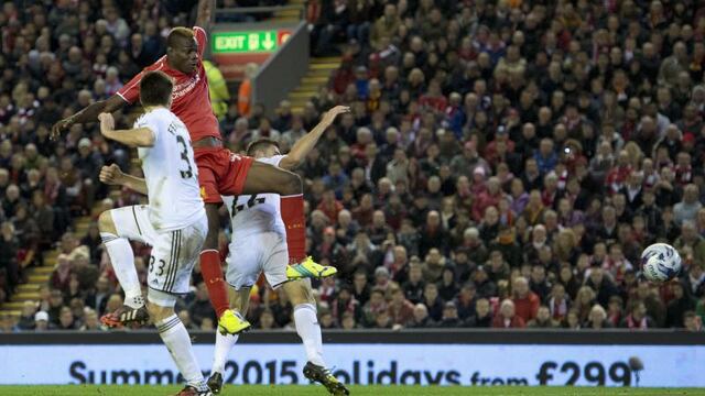 Capital One Cup: Liverpool venció al Swansea con gol de Balotelli