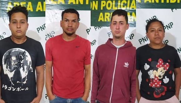 Involucrados fueron detenidos el pasado 19 de diciembre en Magollo, Tacna. (Foto: Difusión)