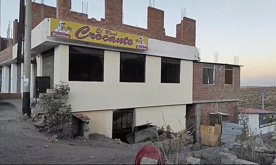 Vivienda, lugar donde ocurrió terrible crimen. Foto: GEC.