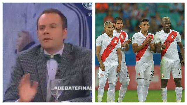 Periodista de Fox Sports: "Perú es un equipo limitado que llegó por la ventana" a las semifinales (VIDEO)