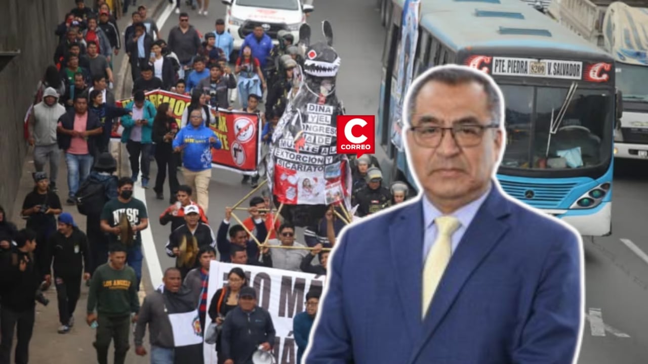 Transportistas suspenden paro convocado para este 2 de junio según MTC. Composición: Diario Correo.