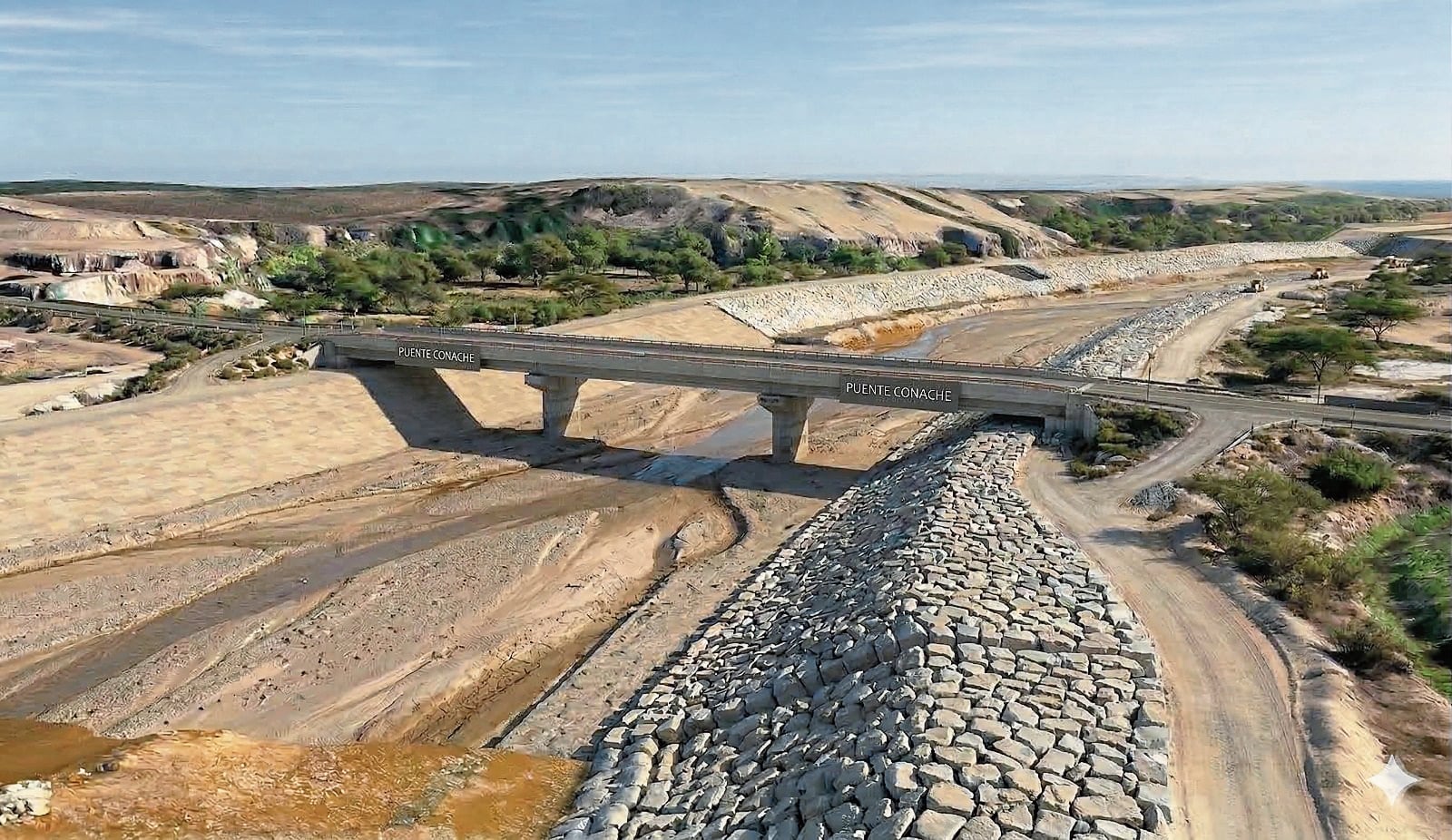 Infraestructura permitirá un flujo más seguro de los vehículos y también se ha previsto reducir el riesgo frente a inundaciones.