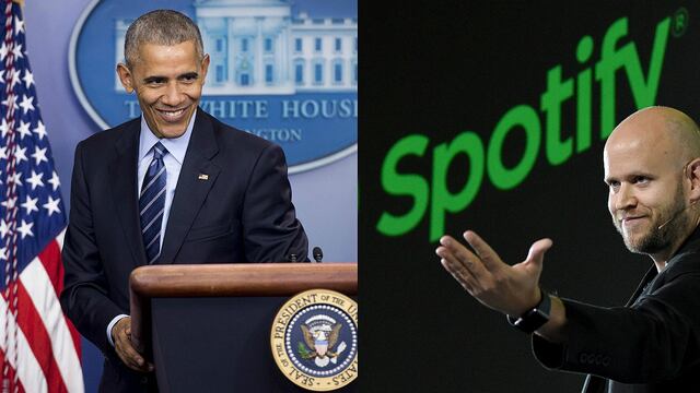 Spotify le ofrece un puesto de trabajo a Barack Obama