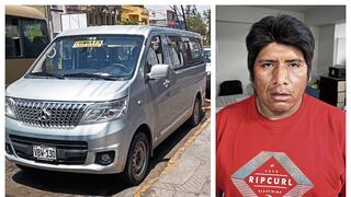 Arequipa: “Pepero” sentenciado por robo agravado, manejaba un vehículo colectivo