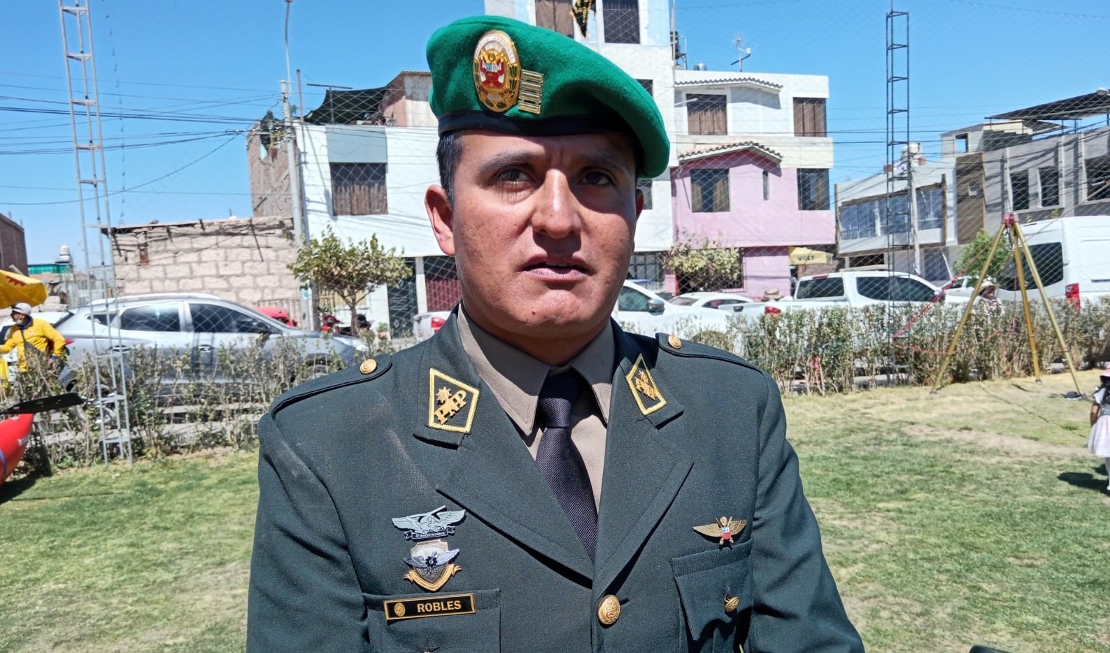 Jefe del Departamento de Alta Montaña de Arequipa, mayor PNP Luis Robles. (Foto: GEC)