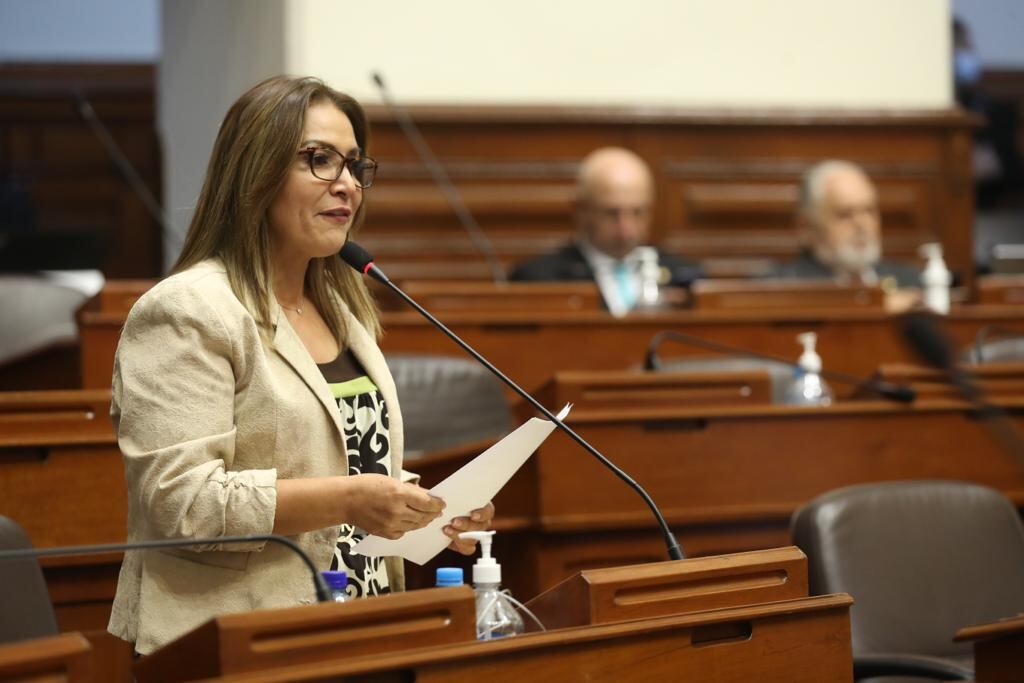 Denunciaron a la congresista Magaly Ruíz. Foto: Congreso