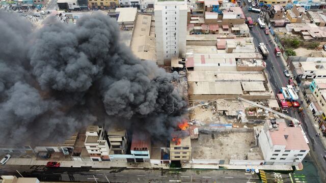 Incendio en San Miguel