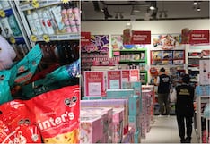 Ica: retiran productos vencidos y juguetes sin registro sanitario en mercado y centro comercial