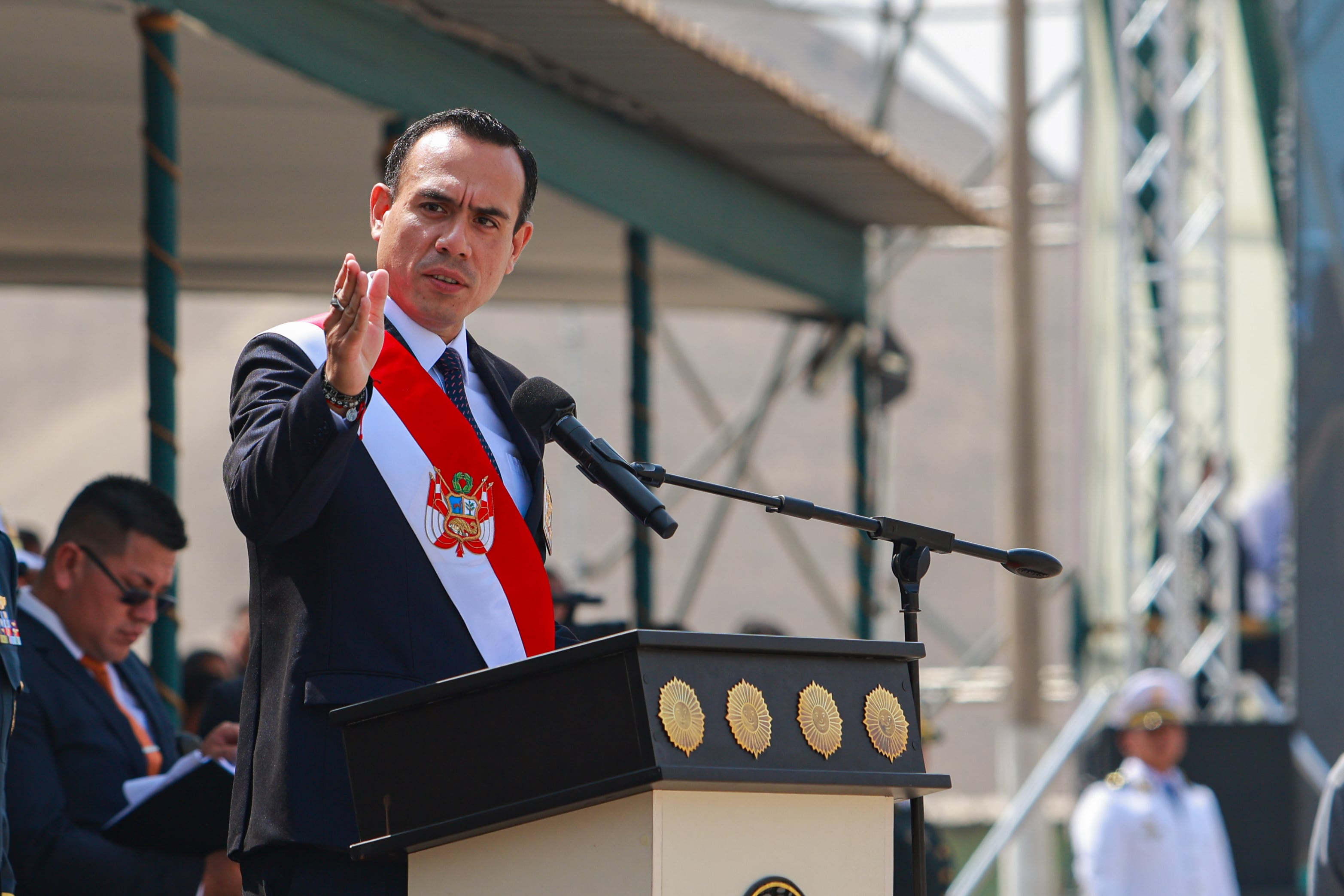 Mandatario aseguró que el Estado no retrocederá en el objetivo de recuperar la tranquilidad. FOTO: PRESIDENCIA