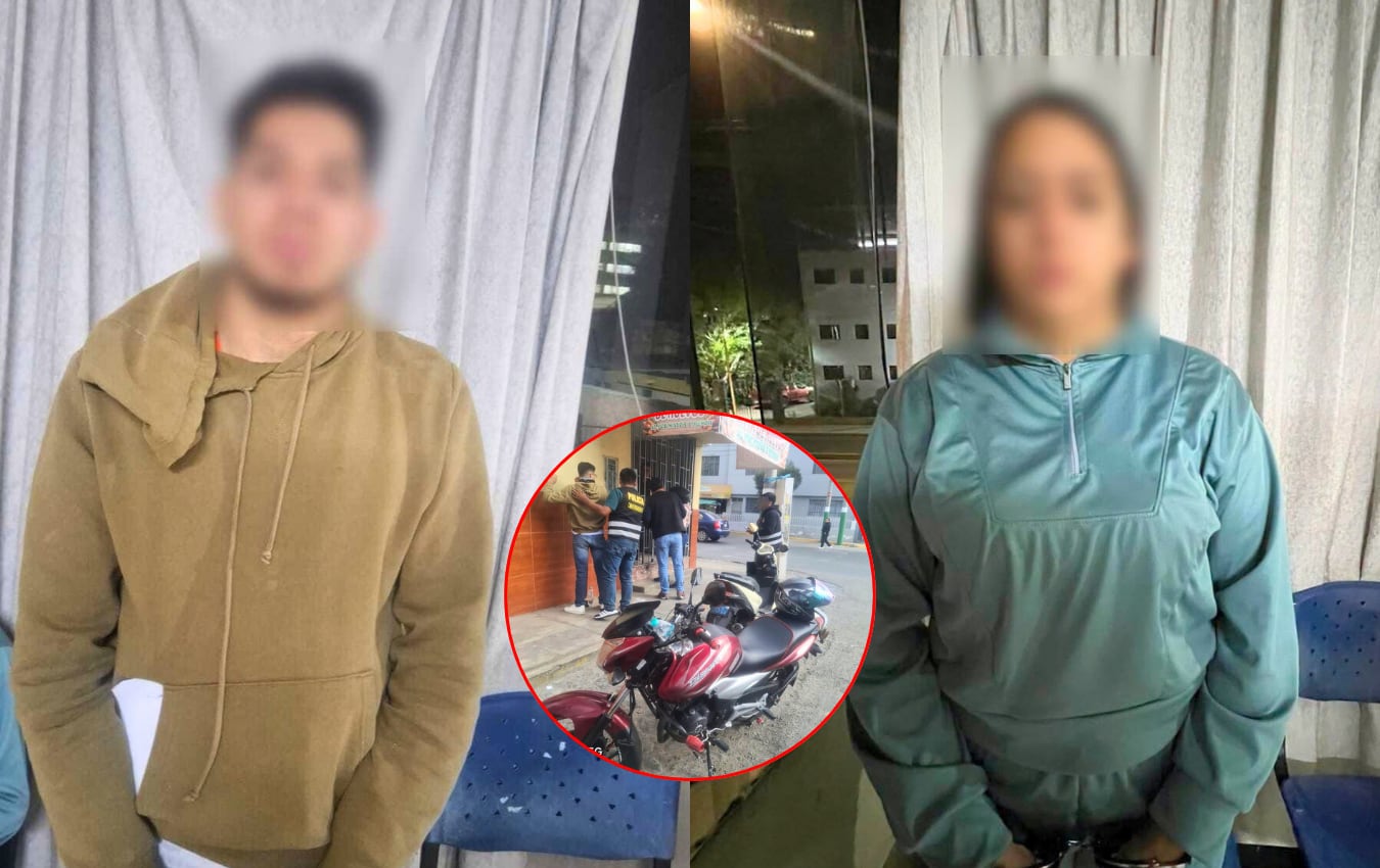 Extranjeros presuntamente integrantes de una banda criminal dedicada a la extorsión en Paucarpata, Arequipa. Foto: PNP.