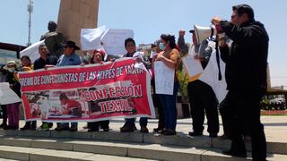 Tacna: Confeccionistas exigen al gobierno comprar a microempresarios (VIDEO)
