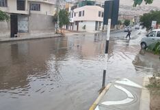 Tacna: Rotura de tubería forma lagunas y afecta decena de viviendas