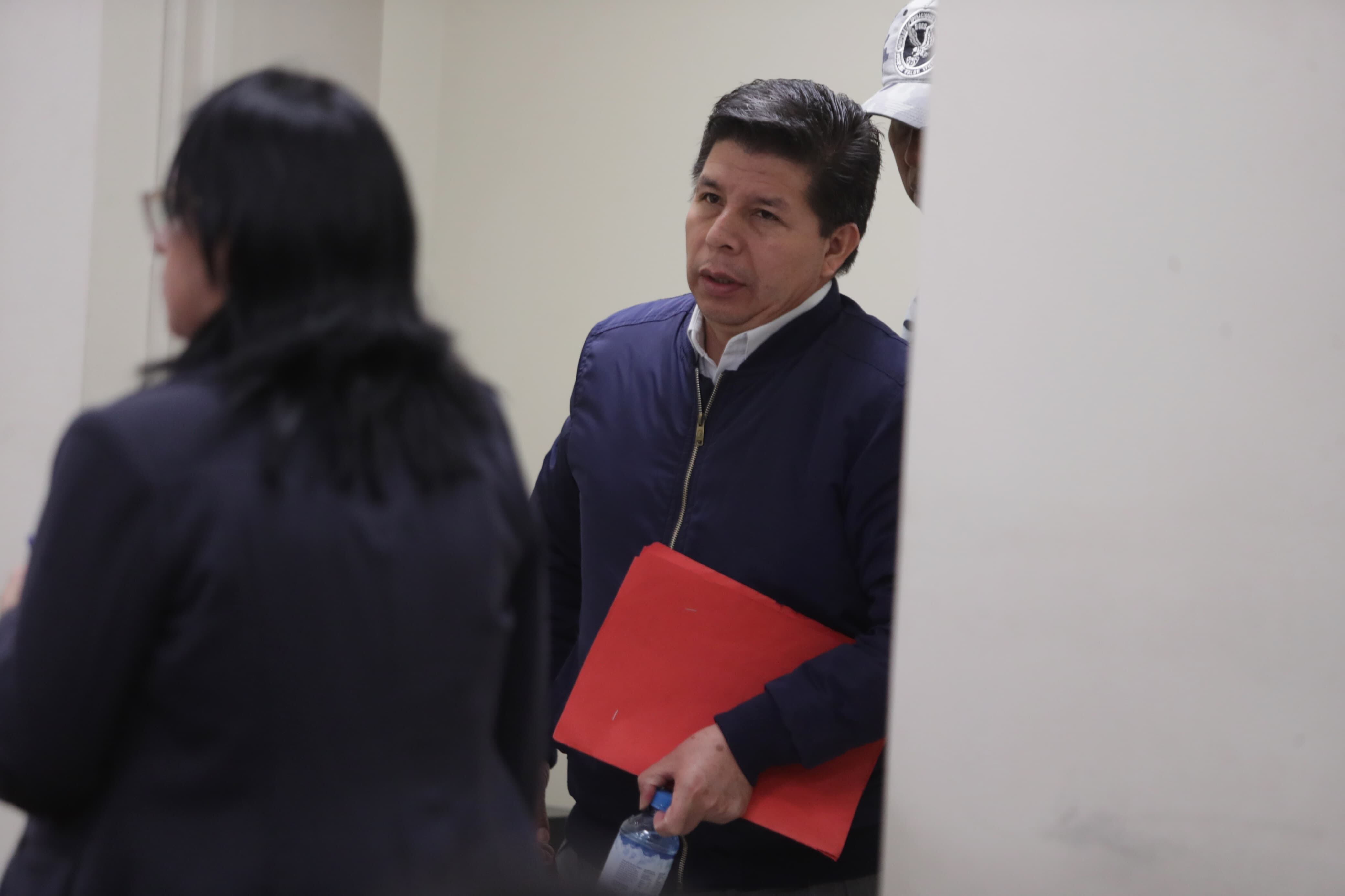 El expresidente Pedro Castillo participa de las audiencias, pero no coordina con sus abogados.
